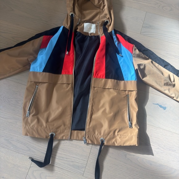 Maje Banela Colorblock Windbreaker Jacket - Picture 5 of 6